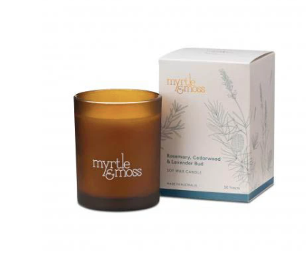 Rosemary, Cedarwood & Lavender Bud 16hr Mini Soy Wax Candle Rosemary, Cedarwood & Lavender Bud 16hr Mini Soy Wax Candle